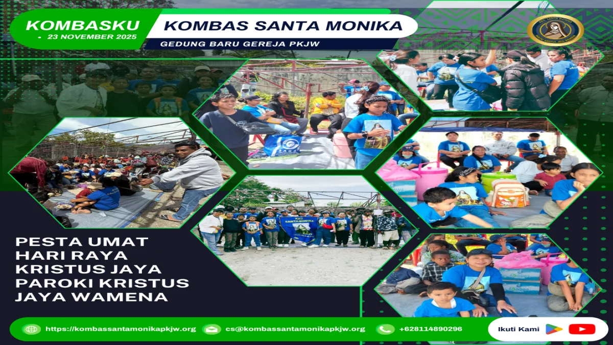 ⛪ pesta umat hari raya kristus jaya paroki kristus jaya wamena – 23 November 202...